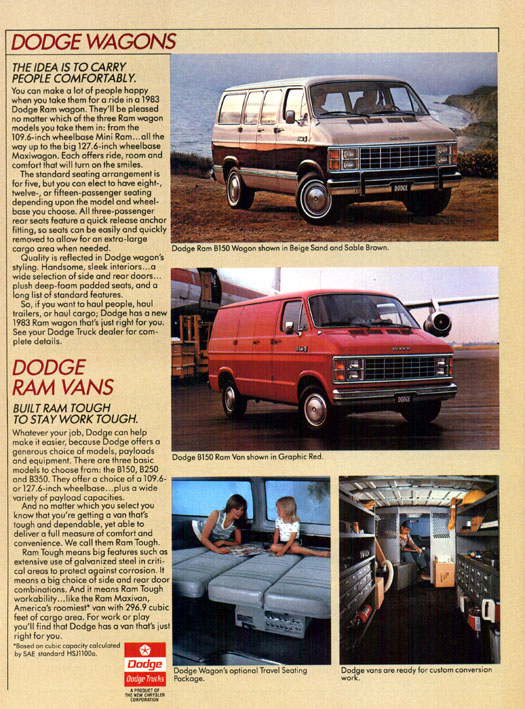 1984 Dodge Brochure Page 5